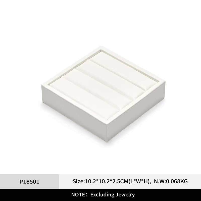 Oirlv 3 Slots Ring Tray Small Ring Organizer Earring Trays ：P184