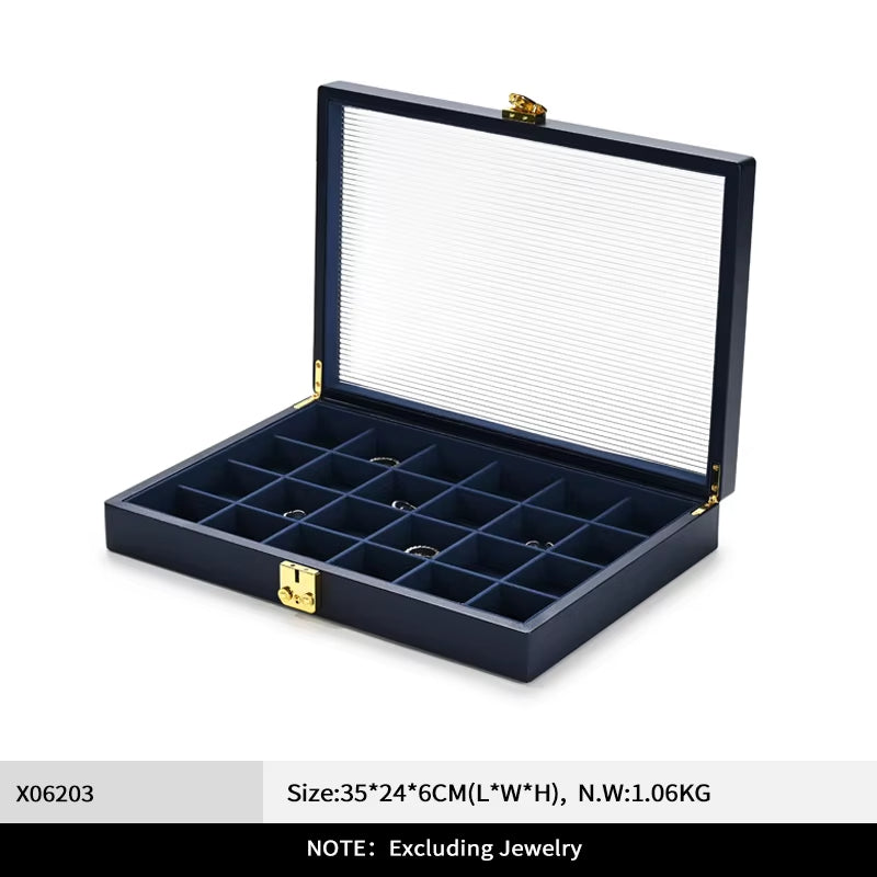 Oirlv Leather Jewelry Box Premium Jewelry Organizer Box