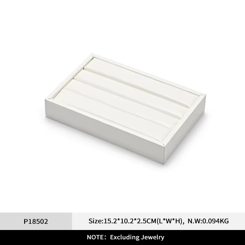 Oirlv 3 Slots Ring Tray Small Ring Organizer Earring Trays ：P184