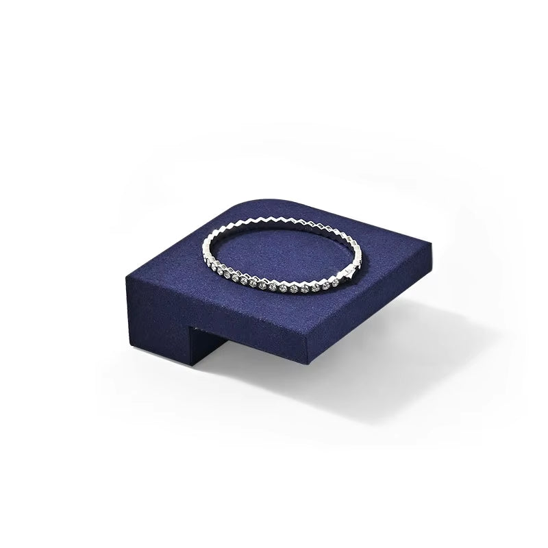 Oirlv Blue Jewelry Display Stand Ring Earring Stand Bracelet Jewelry Display ：TT443