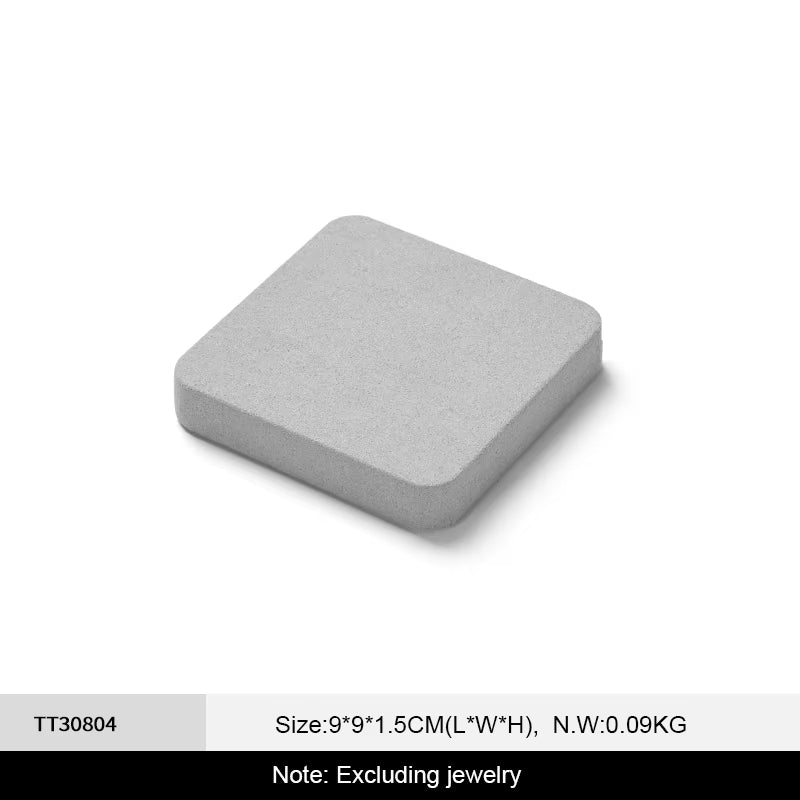 High end Gray Microfiber jewellery display set:TT308