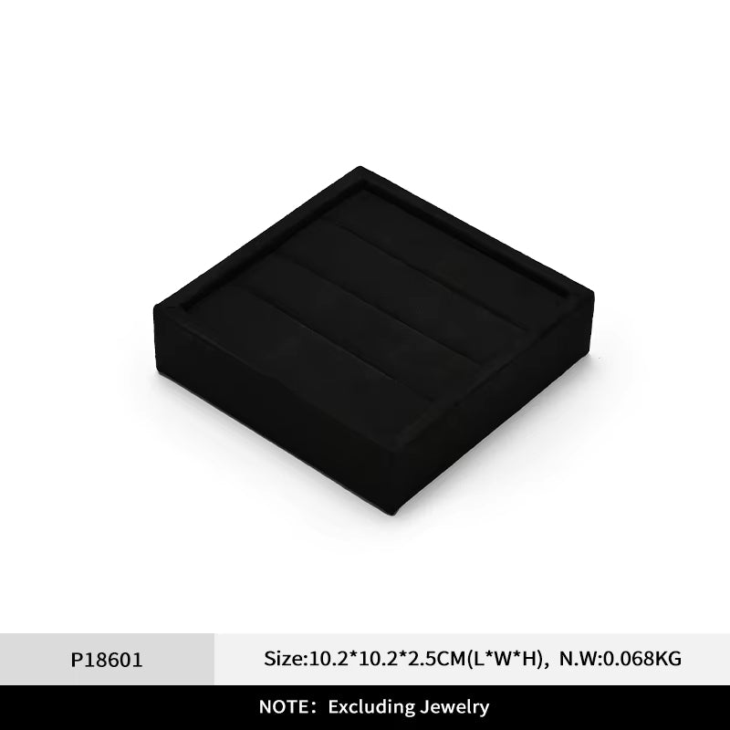 Oirlv 3 Slots Ring Tray Small Ring Organizer Earring Trays ：P184