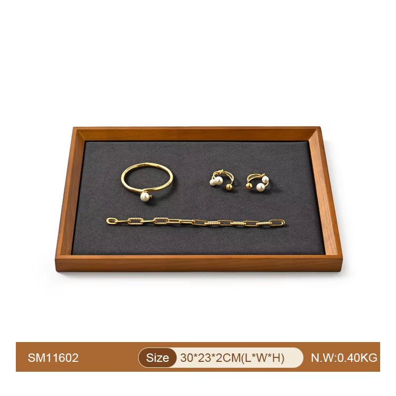 Oirlv Wooden Jewelry Organizer Tray:SM115-116/SM193