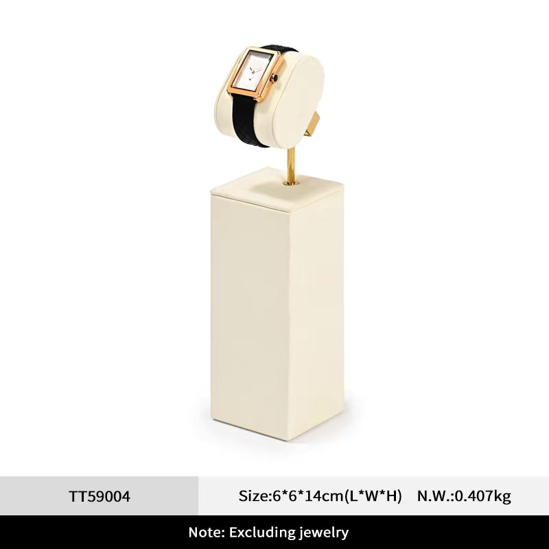 Oirlv Watch Display Stand Watch Counter Microfiber Watch Display