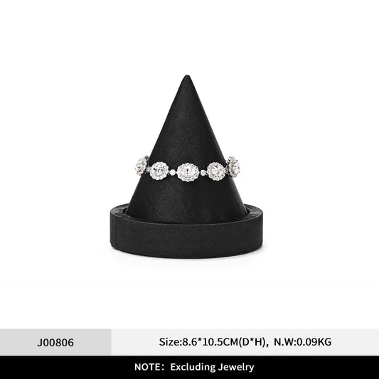 Oirlv Cone Bracelet Display Stand Rings Jewelry Display:J008