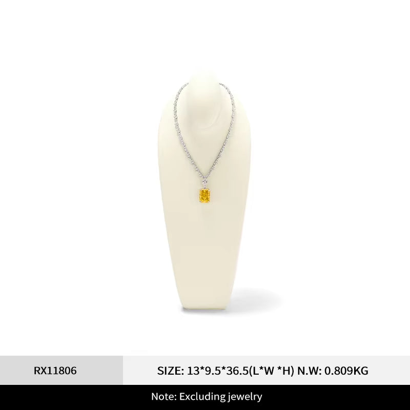 Oirlv Microfiber Jewelry Display Neck Model:RX118