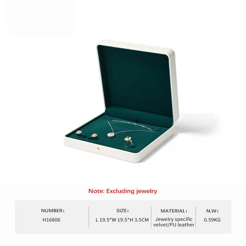 Oirlv Ring Box Jewelry Engagement Wedding Gift Box:H168