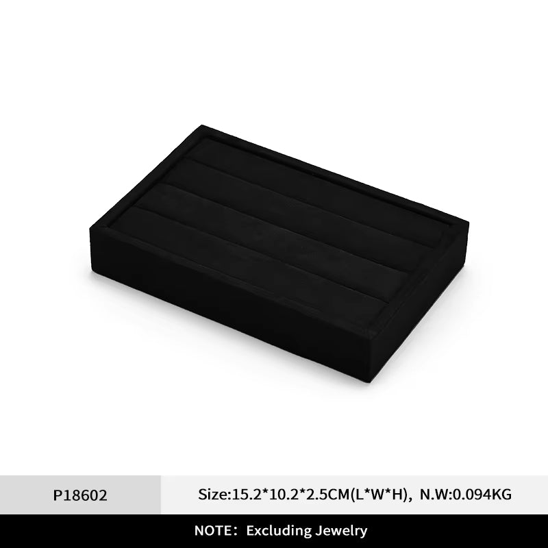 Oirlv 3 Slots Ring Tray Small Ring Organizer Earring Trays ：P184
