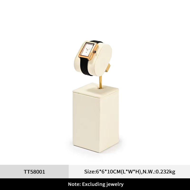 Oirlv Watch Display Stand Watch Counter Microfiber Watch Display
