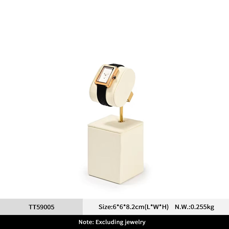 Oirlv Watch Display Stand Watch Counter Microfiber Watch Display