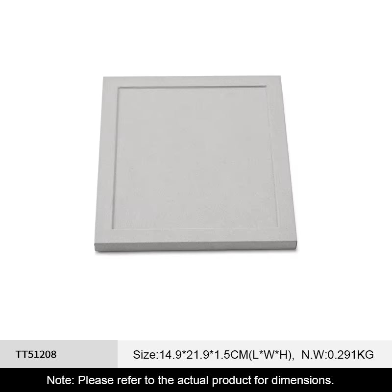 Oirlv Microfiber Jewelry Display Props Gray Jewelry Organizer Stand:TT512