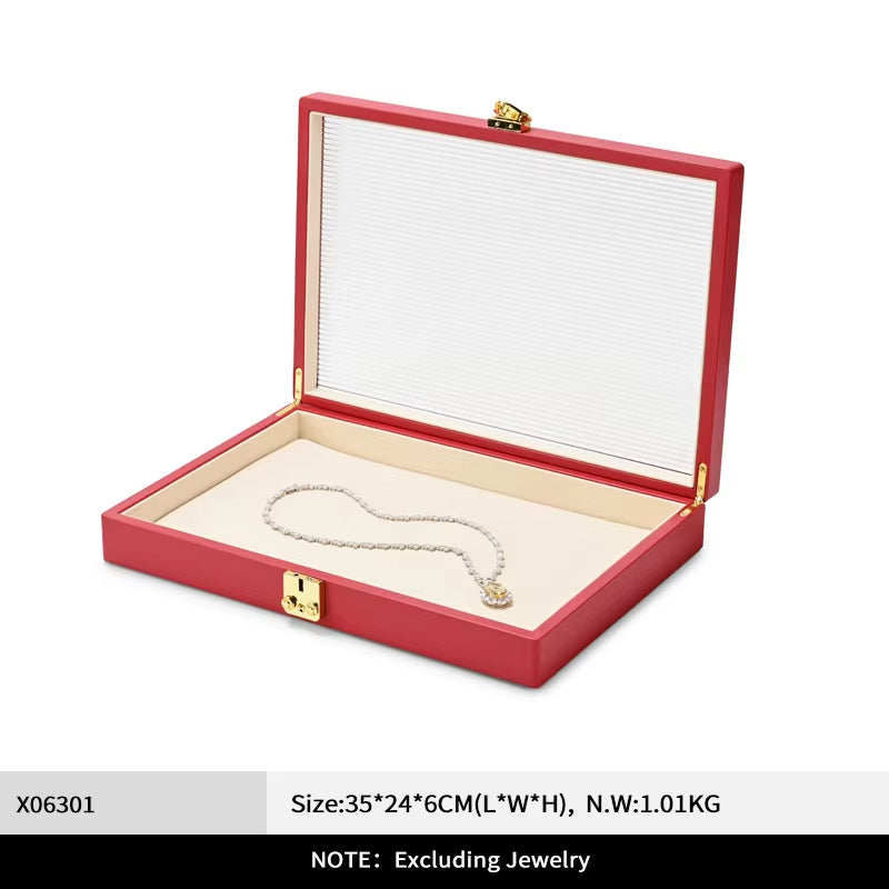 Oirlv Leather Jewelry Box Premium Jewelry Organizer Box