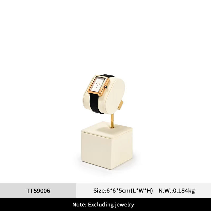 Oirlv Watch Display Stand Watch Counter Microfiber Watch Display