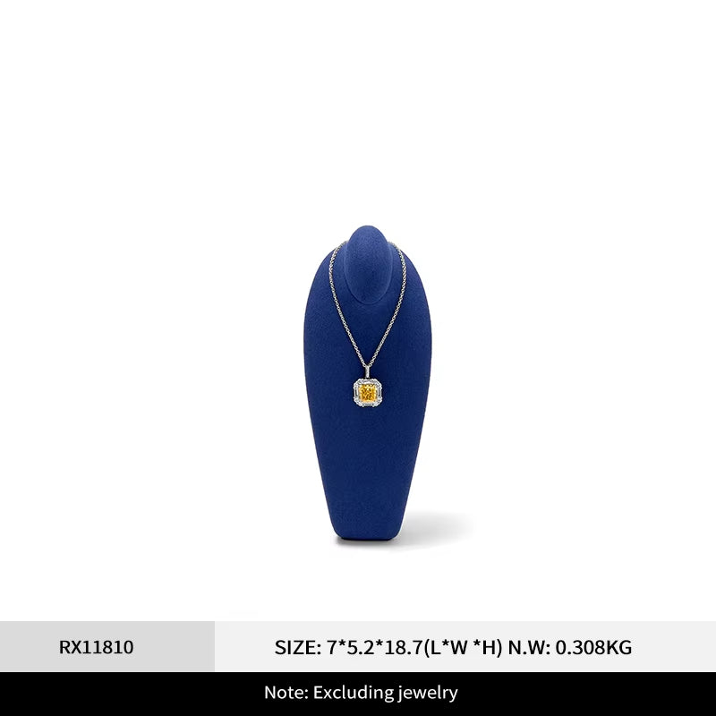 Oirlv Microfiber Jewelry Display Neck Model:RX118