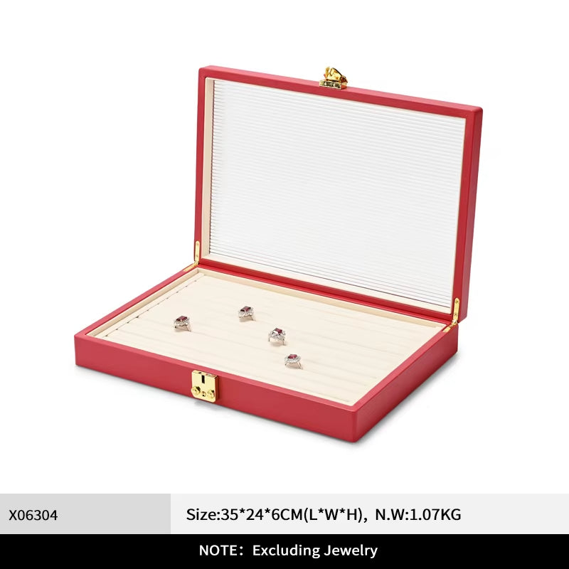 Oirlv Leather Jewelry Box Premium Jewelry Organizer Box