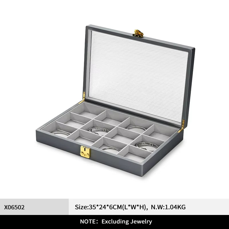 Oirlv Leather Jewelry Box Premium Jewelry Organizer Box