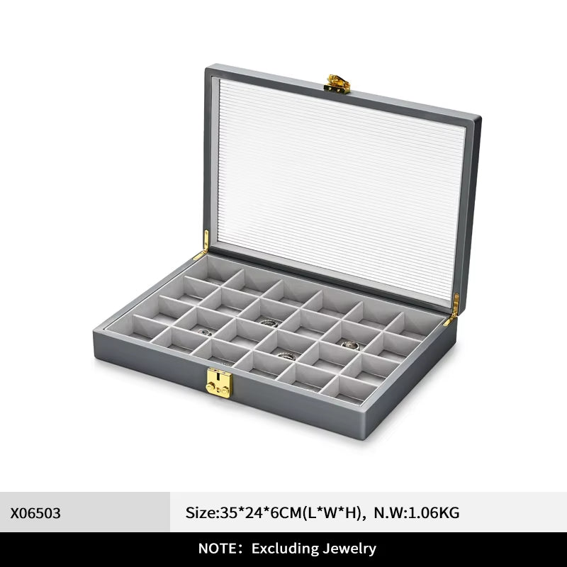 Oirlv Leather Jewelry Box Premium Jewelry Organizer Box