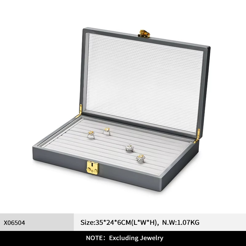 Oirlv Leather Jewelry Box Premium Jewelry Organizer Box
