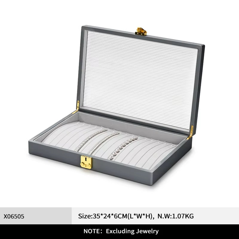 Oirlv Leather Jewelry Box Premium Jewelry Organizer Box