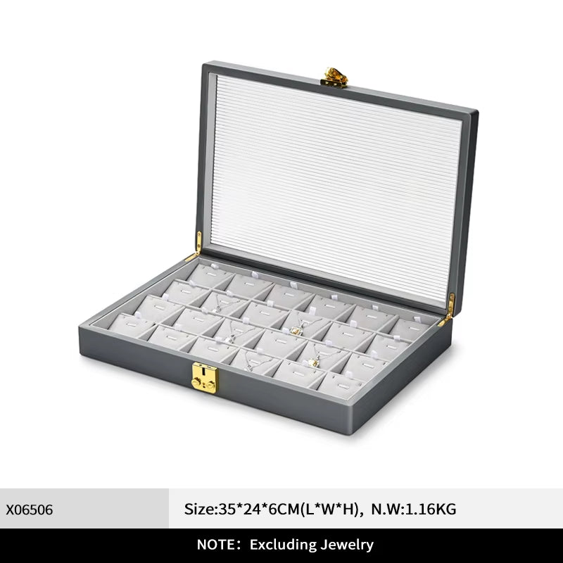 Oirlv Leather Jewelry Box Premium Jewelry Organizer Box