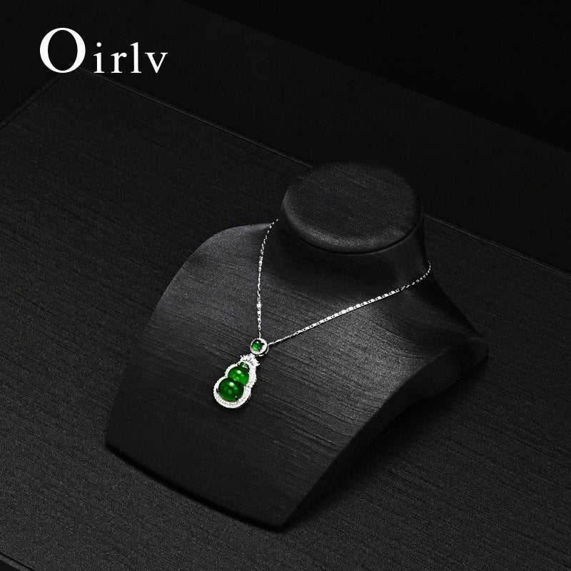 OIRLV New arrival black silk Jewelry Combination Set ：TT574