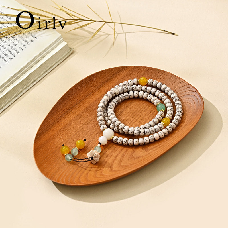 OIRLV Custom wood solid wood storage tray : P218