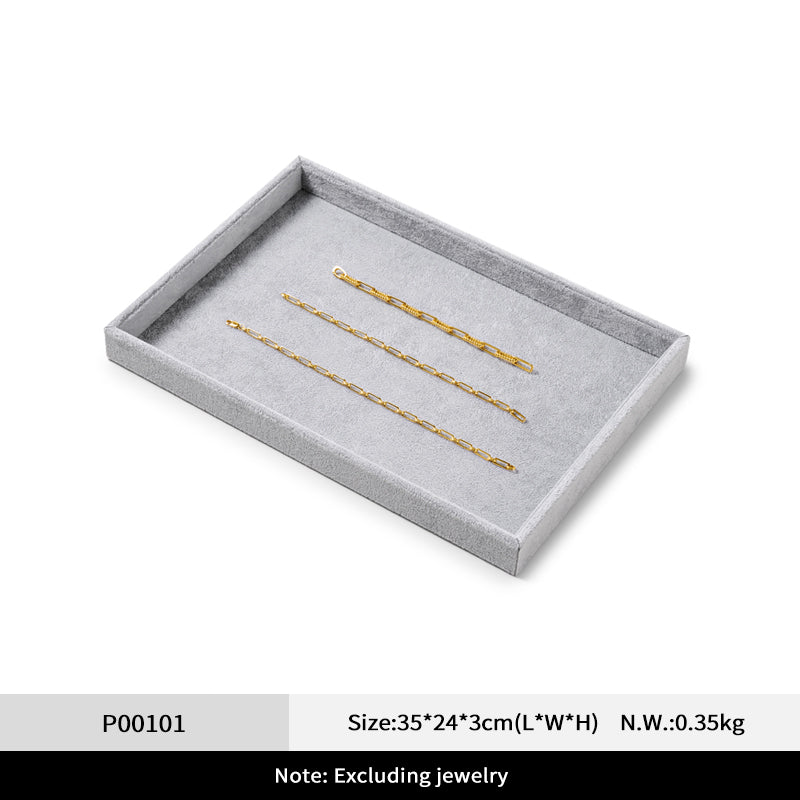 OIRLV Velvet Stackable Jewelry Tray P001