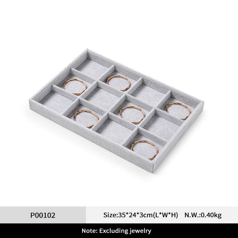 OIRLV Velvet Stackable Jewelry Tray P001
