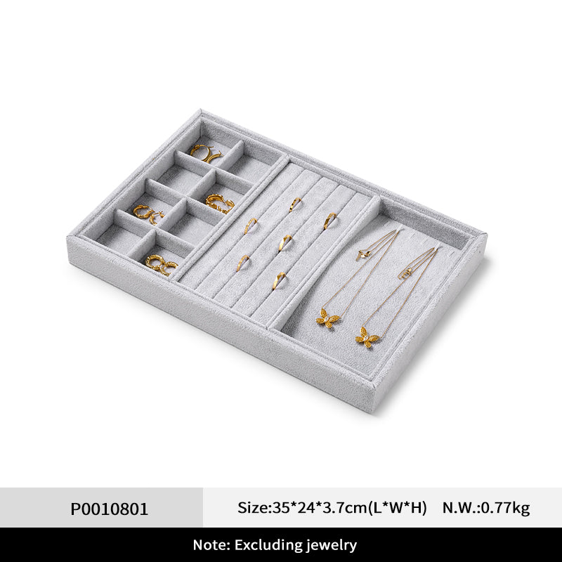 OIRLV Velvet Stackable Jewelry Tray P001