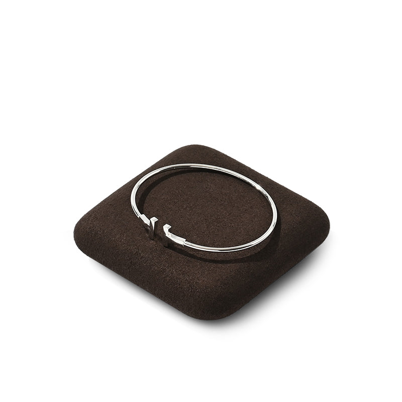 New Brown Microfiber Multiple Combination Jewelry Tray P160