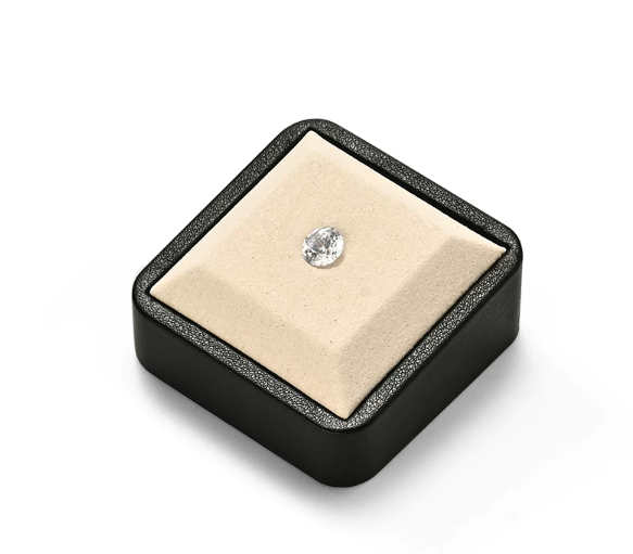 OIRLV New arrival Beige Microfiber Jewelry display tray