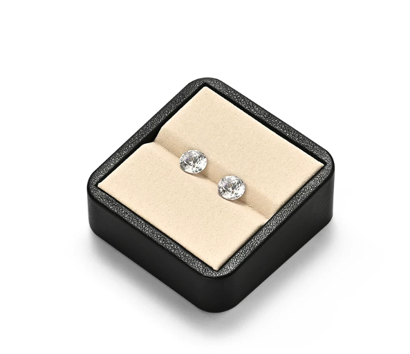 OIRLV New arrival Beige Microfiber Jewelry display tray