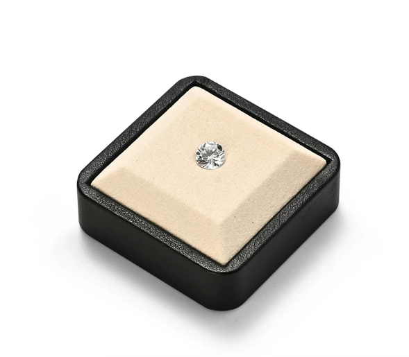 OIRLV New arrival Beige Microfiber Jewelry display tray