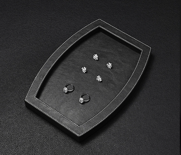 OIRLV Luxury specific velvet Jewelry Display Plate ：P215