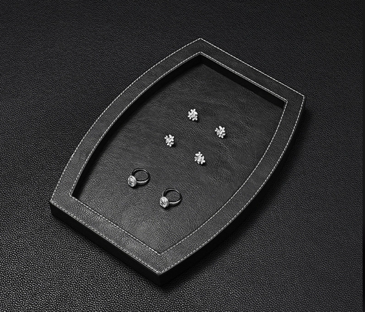 OIRLV Luxury specific velvet Jewelry Display Plate ：P215