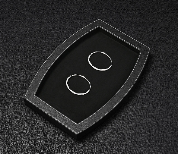 OIRLV Luxury specific velvet Jewelry Display Plate ：P215