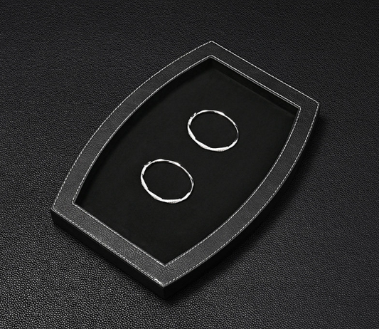 OIRLV Luxury specific velvet Jewelry Display Plate ：P215