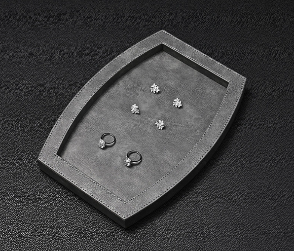OIRLV Luxury specific velvet Jewelry Display Plate ：P215