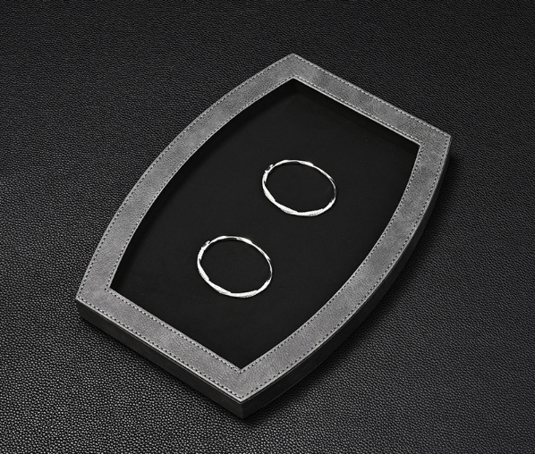 OIRLV Luxury specific velvet Jewelry Display Plate ：P215