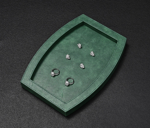 OIRLV Luxury specific velvet Jewelry Display Plate ：P215