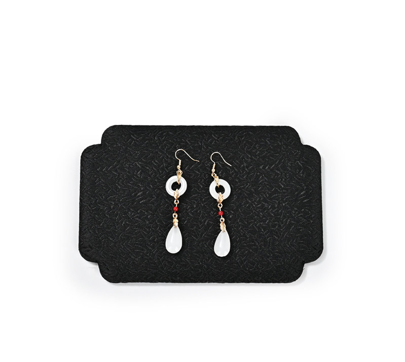OIRLV Fashion Polychrome Silk Jewelry Display Tray：P228