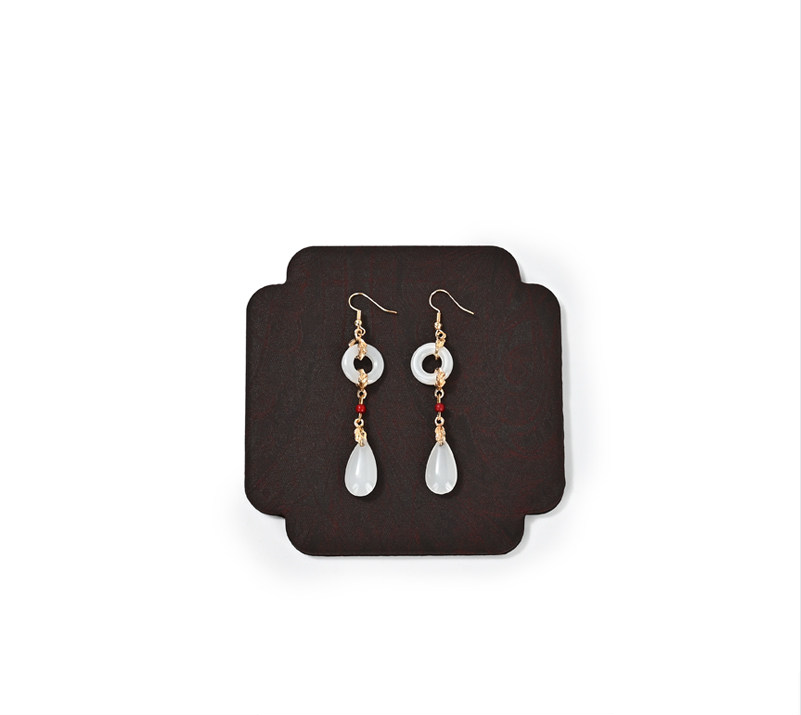 OIRLV Fashion Polychrome Silk Jewelry Display Tray：P228