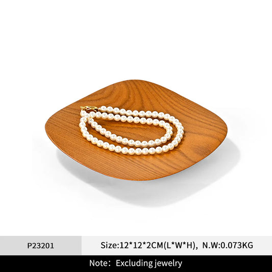 Luxury Wood Jewelry Display Tray P232