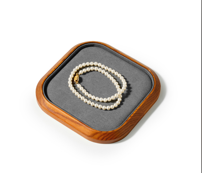 Wholesale Polychrome Wooden Jewelry Display Tray P237