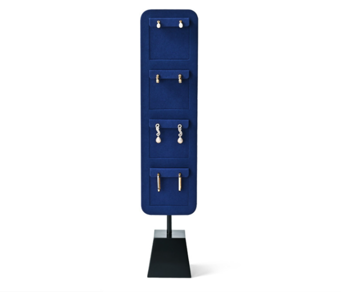 OIRLV  fashion Blue and Black Baking paint jewelry holder: PU107