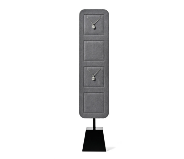 OIRLV Hot sale Dark grey Baking paint Jewelry display stand: PU109