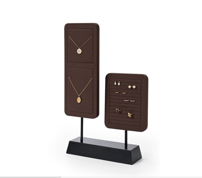 OIRLV wholesale Superfiber and Metal jewelry stand : PU111