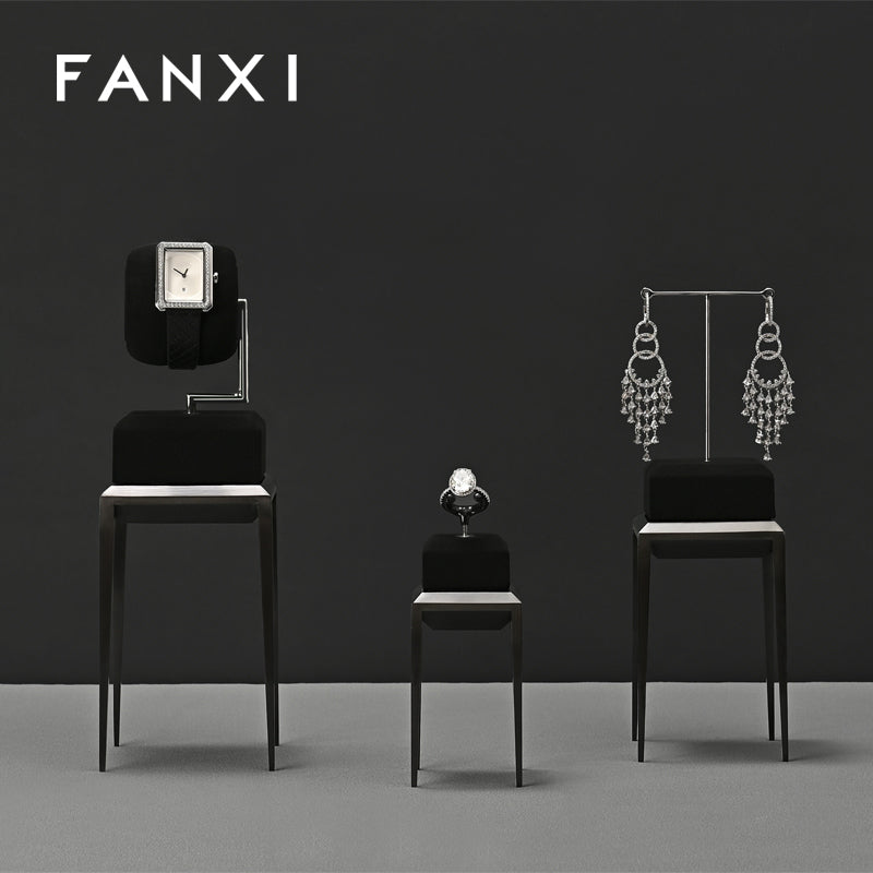 Oirlv New arrival Black metal Jewelry Display Stand:JS147-JS148