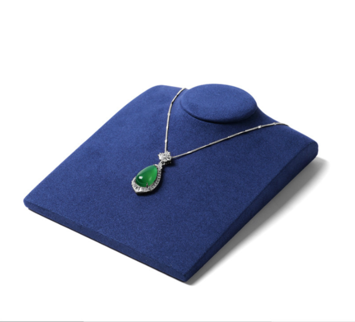 OIRLV Multiple colors available Microfiber Jewelry portrait stand
