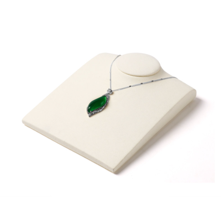 OIRLV Multiple colors available Microfiber Jewelry portrait stand